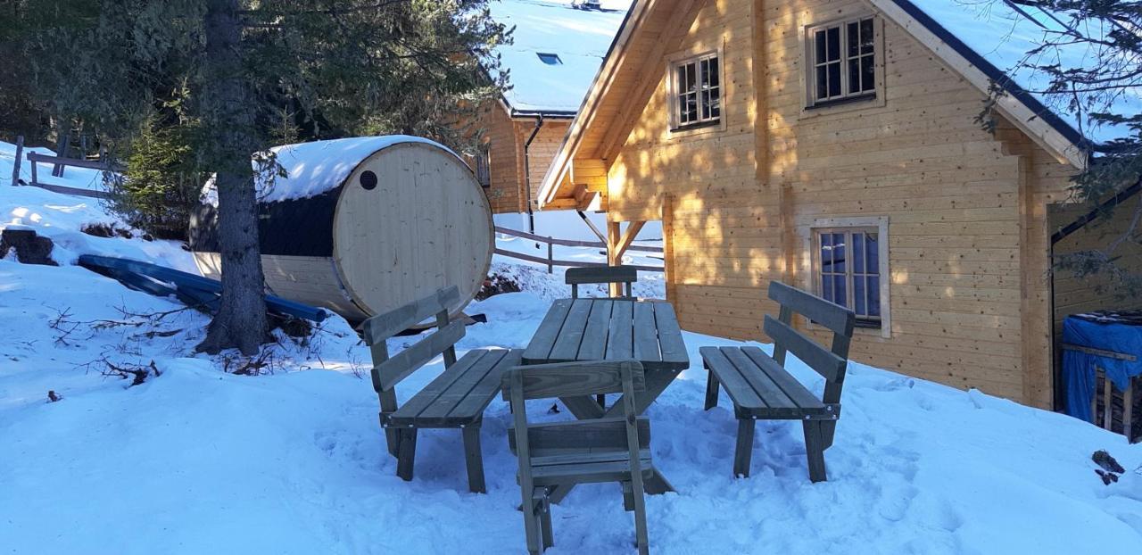 Schwabenhutte Villa Sirnitz-Sonnseite Esterno foto